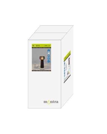 FARO * SOBREMESA LED NEGRO